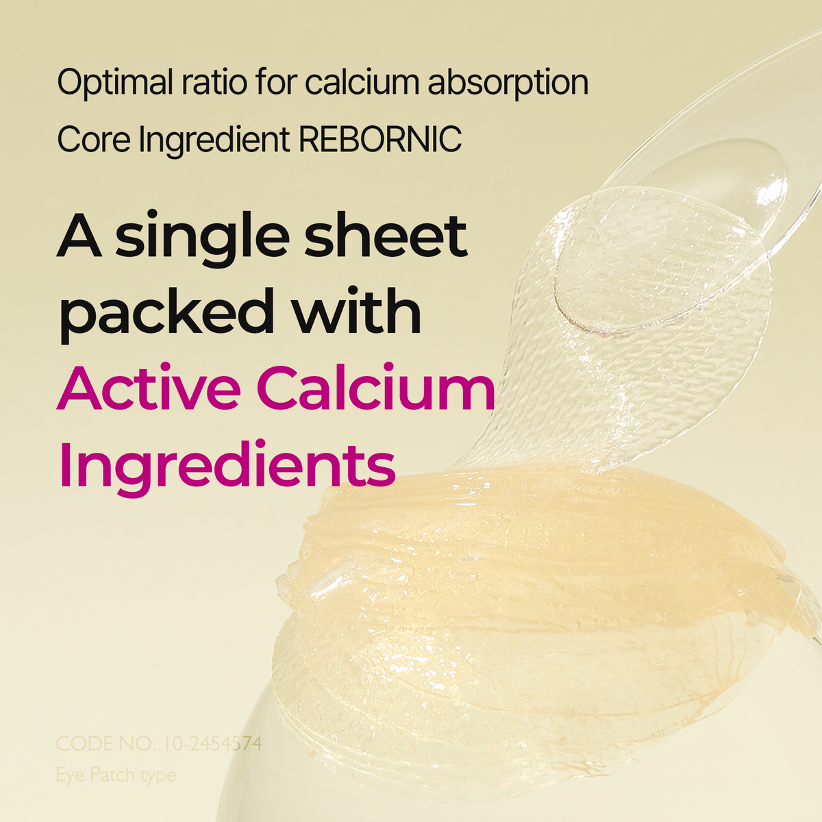 Cemenrete Calcium Volume Eye patch 60ea