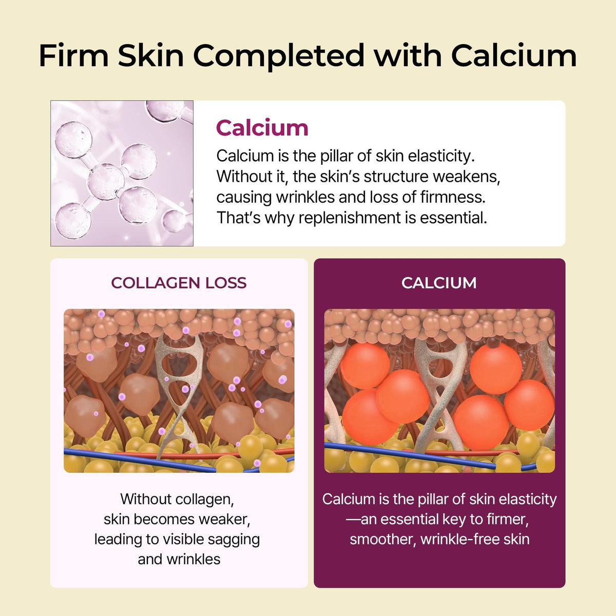 [TikTok Bestseller] Calcium Volume Multi Balm & Eye Patch 60ea
